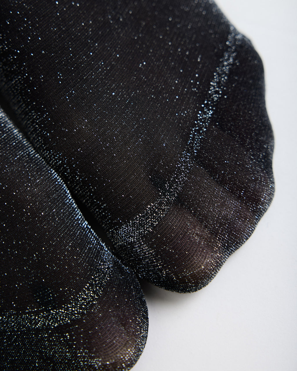 Strømpebukse med glitter, Sort