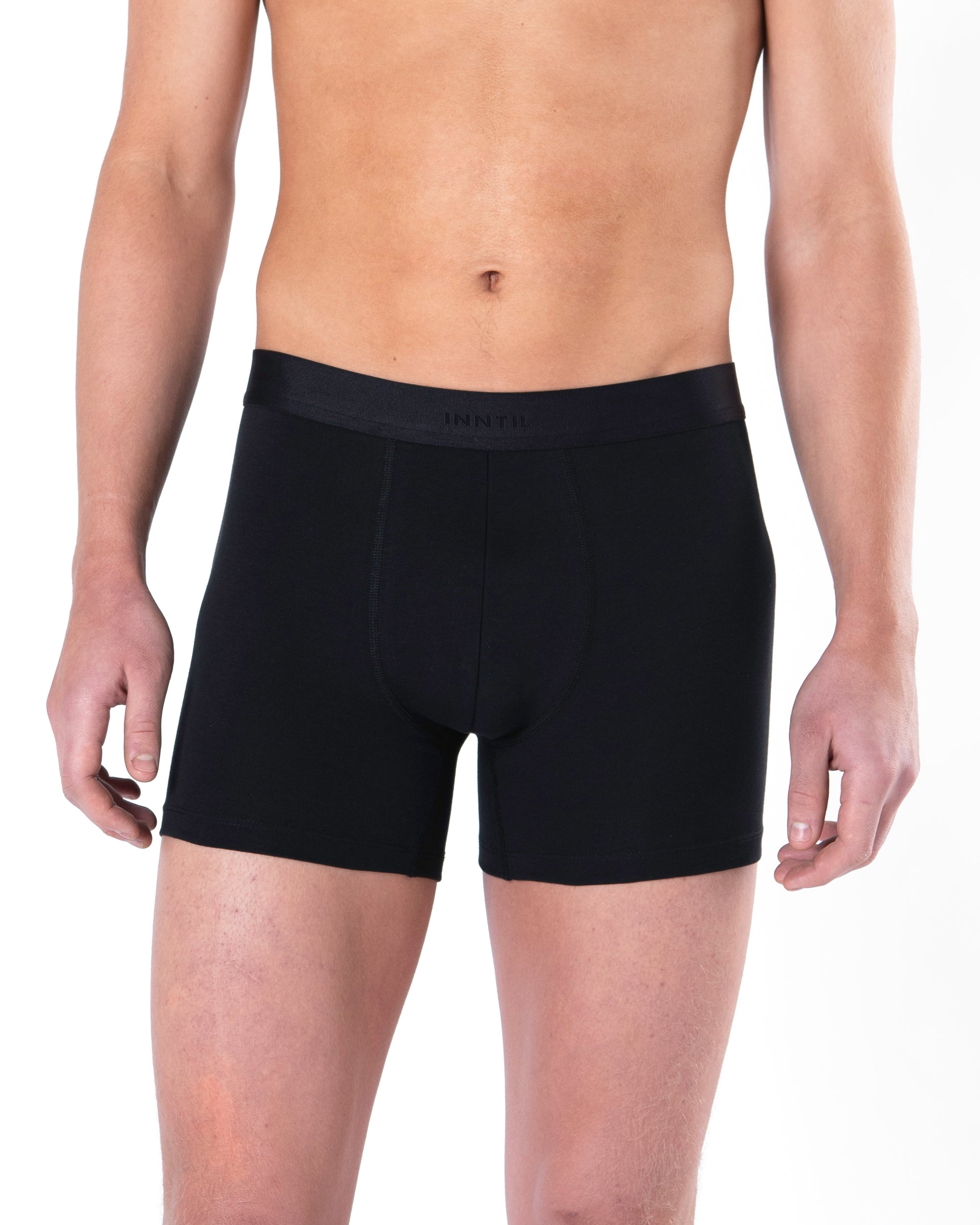 Bokser, 3-pk, sort
