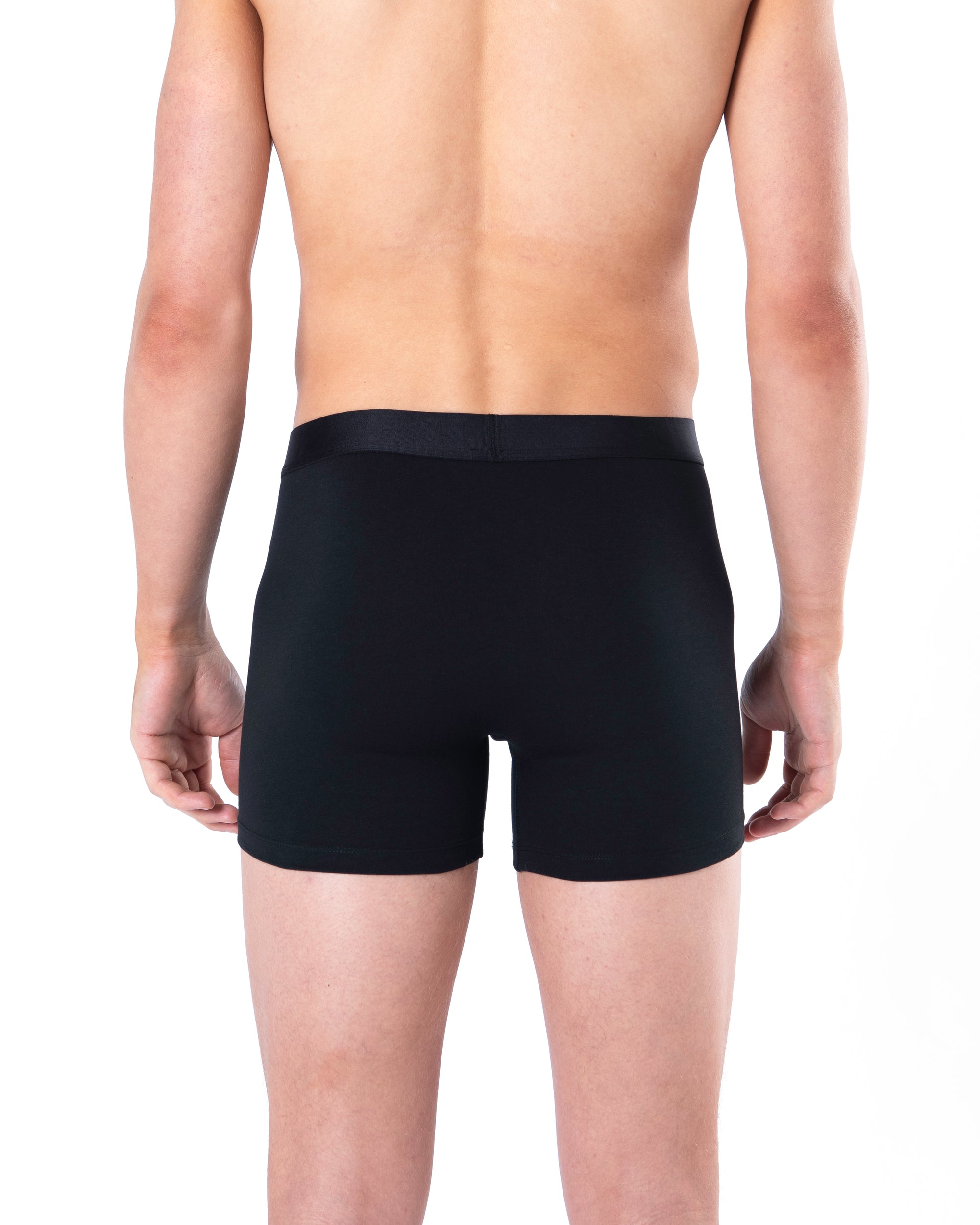 Bokser, 3-pk, sort
