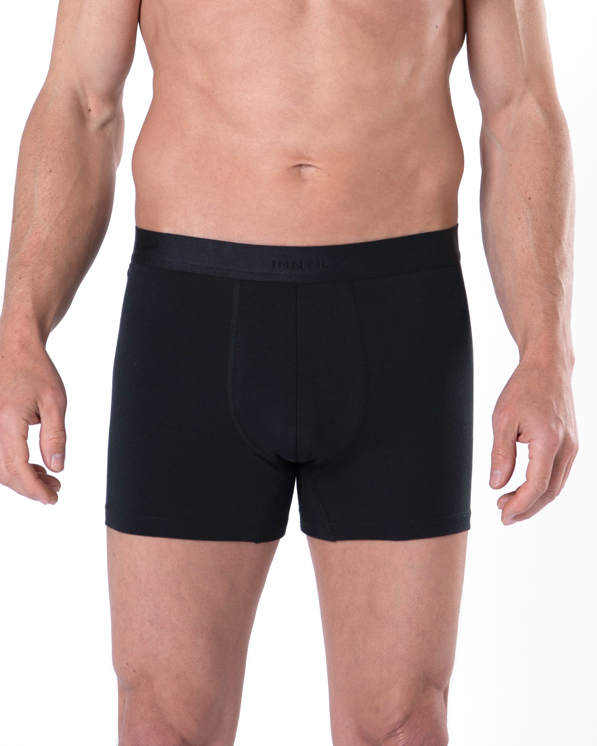 Bokser, 3-pk, sort
