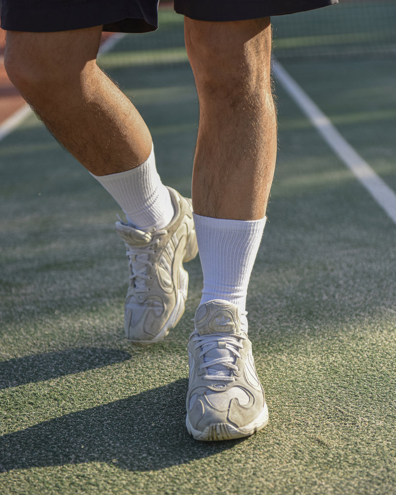 Tennissokker, 3 par, Hvit