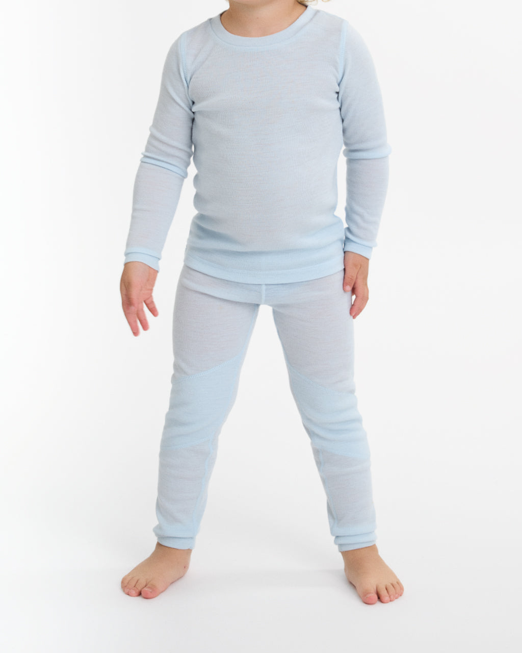 Ullsett barn, lys blå